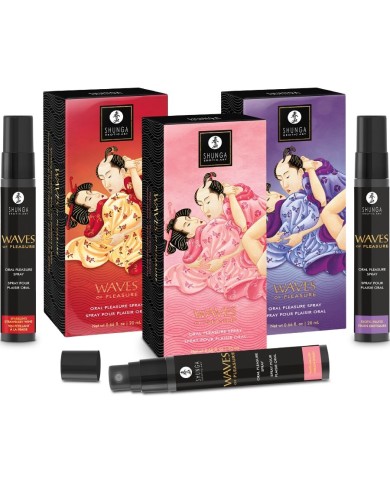 SHUNGA WAVES PLEASURE SPRAY ORAL SEDUCTOR FRUTAS EXOTICAS 20 ML