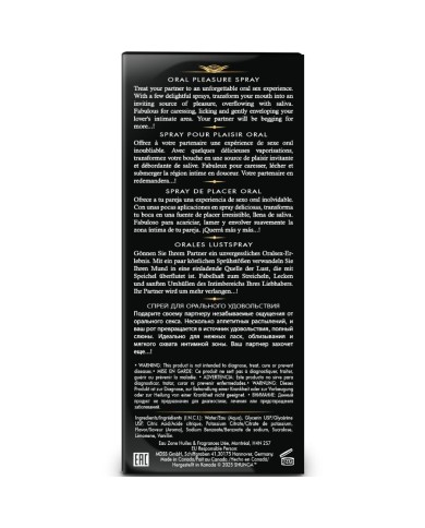 SHUNGA WAVES PLEASURE SPRAY ORAL SEDUCTOR SANDIA 20 ML