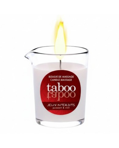 RUF TABOO VELA DE MASAJE PARA EL JEUX INTERDITS AROMA LIQUEN SALVAJE