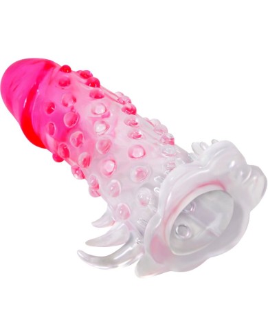 PRETTY LOVE WILFORD FUNDA REALISTICA ALARGADORA CON RELIEVE PARA PENE ROSA PRETTY LOVE WILFORD FUNDA REALISTICA ALARGADORA CON RELIEVE PARA PENE ROSA