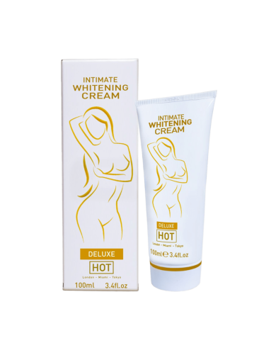 HOT CREMA BLANQUEADORA INTIMA DELUXE 100 ML