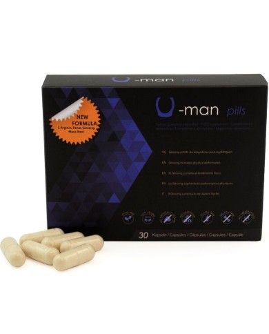 U Man Pills Complemento alimenticio para la virilidad masculina