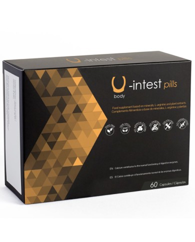 U INTEST Pills Complemento alimenticio para el cuidado digestivo e intestinal