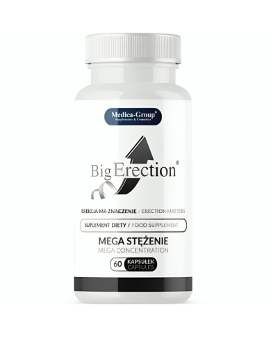 Big Erection Complemento Alimenticio Natural para la Vitalidad Masculina y el Rendimiento Intimo