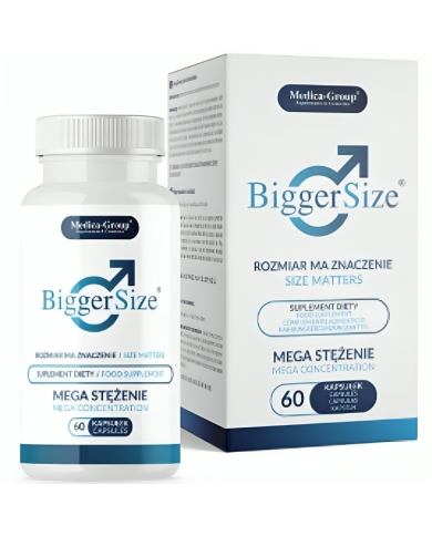BiggerSize Complemento Alimenticio Natural para Potenciar la Vitalidad y la Energia Masculina