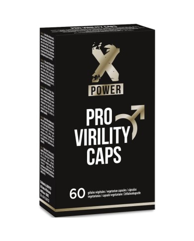 XPOWER PRO VIRILITY CAPSULAS VITALIDAD Y VIRILIDAD 60 UNIDADES