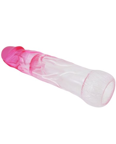 PRETTY LOVE NERON FUNDA REALISTICA ALARGADORA DE 6 CM PARA PENE ROSA PRETTY LOVE NERON FUNDA REALISTICA ALARGADORA DE 6 CM PARA PENE ROSA