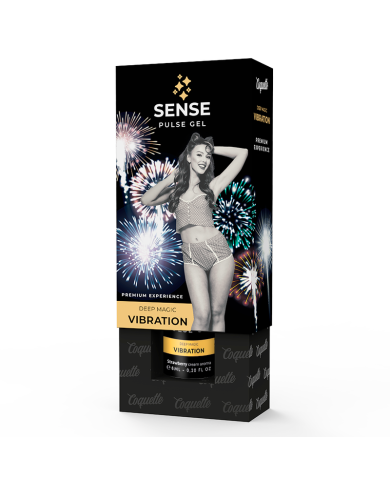 COQUETTE CHIC DESIRE PULSE GEL FRESA VIBRACION LIQUIDA PREMIUM 6ML