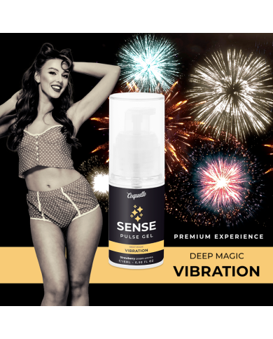 COQUETTE CHIC DESIRE PULSE GEL FRESA VIBRACION LIQUIDA PREMIUM 15ML