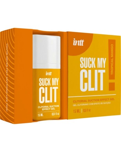 INTT SUCK MY CLIT GEL EFECTO SUCCION TROPICAL MANGO 15 ML