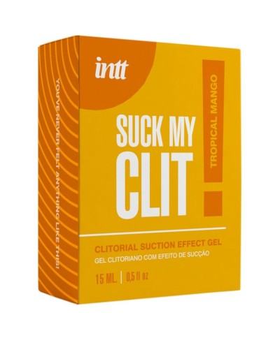 INTT SUCK MY CLIT GEL EFECTO SUCCION TROPICAL MANGO 15 ML