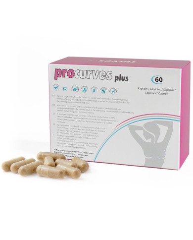 Procurves Plus Complemento alimenticio para aumentar el pecho de forma natural