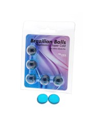 TALOKA BRAZILIAN BALLS GEL EXCITANTE EFECTO FRIO 5 BOLAS