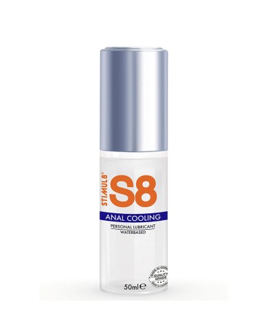 STIMUL8 S8 LUBRICANTE ANAL EFECTO FRIO 50 ML