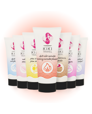 KIKI TRAVEL GEL DESLIZANTE SABOR A CANNABIS EFECTO CALOR INTENSO 50 ML
