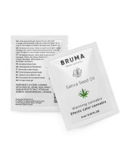 BRUMA 6 ML GEL DESLIZANTE CON ACEITE DE SEMILLA EFECTO CALOR SABOR CANNABIS