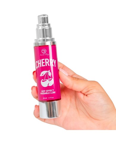 SECRETPLAY LUBRICANTE EFECTO CALOR CEREZA 50 ML