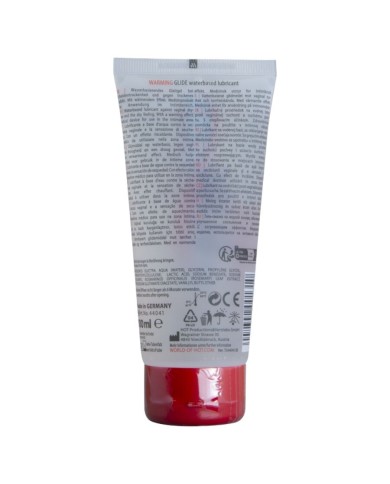 HOT WARMING GLIDE LIQUID PLEASURE LUBRICANTE BASE AGUA EFECTO CALOR 100 ML