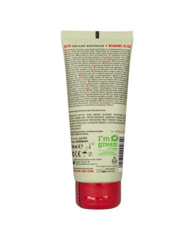 HOT BIO LUBRICANT LUBRICANTE BIO BASE AGUA EFECTO CALOR 100 ML