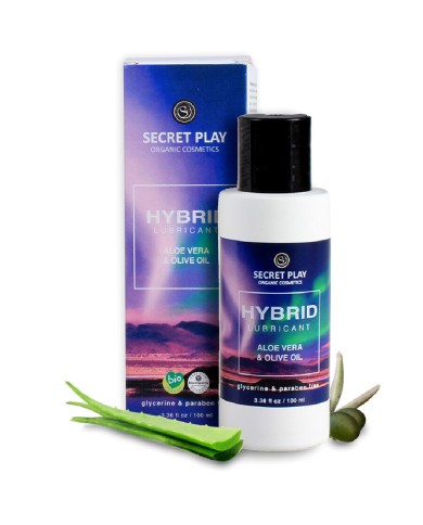 SECRETPLAY LUBRICANTE ORGANICO HIBRIDO 100 ML