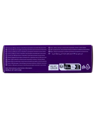 HOT CREMA PARA VULVA CON CBD 50 ML