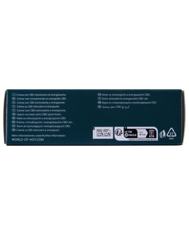 HOT CREMA DE MASTURBACION CON CBD UNISEX 100 ML