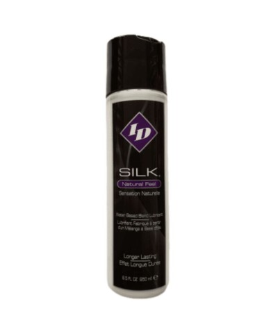 ID SILK LUBRICANTE BASE AGUA Y SILICONA NATURAL FEEL 250 ML