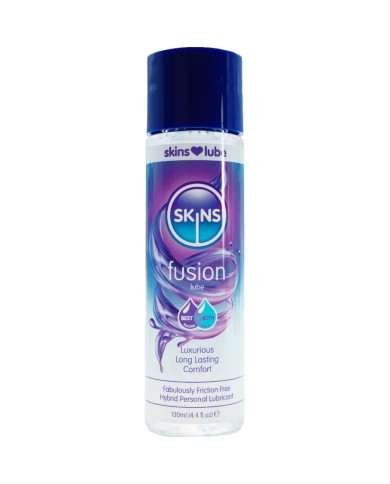 SKINS FUSION LUBRICANTE HIBRIDO BASE DE AGUA SILICONA 130 ML