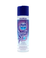 SKINS ANAL LUBRICANTE HIBRIDO BASE DE AGUA SILICONA 130 ML