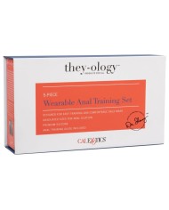 CALEXOTICS WEARABLE ANAL TRAINING SET 5 PIECES