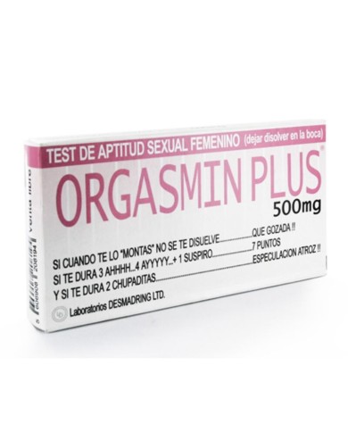 DIABLO GOLOSO ORGASMIN PLUS CAJA DE CARAMELOS FEMENINO