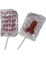 DIABLO GOLOSO 1 PIRULETA PENE GIN TONIC FRESA 10 ALCOHOL