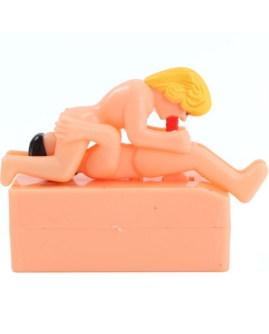 DIABLO PICANTE MUNECO BROMA POSTURA SEXUAL 69 CON CUERDA