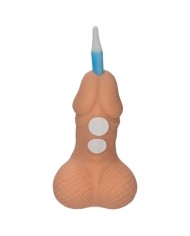 DIABLO PICANTE PENE TONO CLARO VELA NUMERO CUMPLEANOS