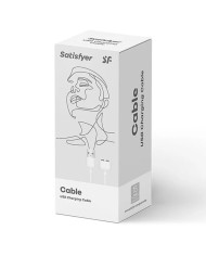 SATISFYER CABLE USB CARGADOR BLANCO