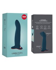 FUN FACTORY LIMBA DILDO FLEX L VELVET BLUE