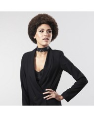 BIJOUX INDISCRETS MAZE COLLAR CON CORREA NEGRO