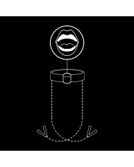 FETISH SUBMISSIVE ANILLA MORDAZA CON PINZAS PARA PEZONES