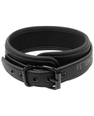 FETISH SUBMISSIVE COLLAR CON CADENA CON FORRO DE NEOPRENO