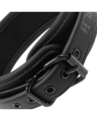 FETISH SUBMISSIVE COLLAR CON CADENA CON FORRO DE NEOPRENO