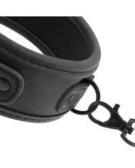 FETISH SUBMISSIVE COLLAR CON CADENA CON FORRO DE NEOPRENO