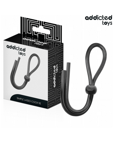 ADDICTED TOYS CUERDA SILICONA PARA EL PENE DE LAZO SIMPLE ADDICTED TOYS CUERDA SILICONA PARA EL PENE DE LAZO SIMPLE