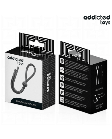 ADDICTED TOYS CUERDA SILICONA PARA EL PENE DE LAZO SIMPLE ADDICTED TOYS CUERDA SILICONA PARA EL PENE DE LAZO SIMPLE