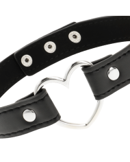 COQUETTE CHIC DESIRE COLLAR CUERO VEGANO ACCESORIO WOMAN CORAZON