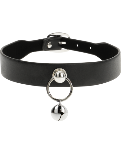 COQUETTE CHIC DESIRE COLLAR CUERO VEGANO ACCESORIO WOMAN CASCABEL ARO
