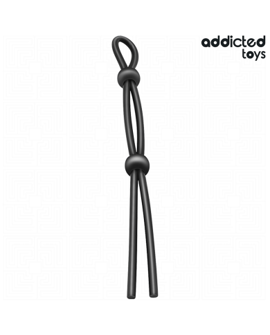 ADDICTED TOYS CUERDA SILICONA PARA EL PENE DE LAZO DOBLE ADDICTED TOYS CUERDA SILICONA PARA EL PENE DE LAZO DOBLE