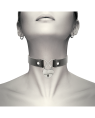 COQUETTE CHIC DESIRE COLLAR CUERO VEGANO ACCESORIO CORAZON CON LLAVE