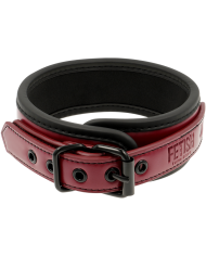 FETISH SUBMISSIVE DARK ROOM COLLAR CON CADENA CON FORRO DE NEOPRENO