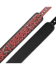 BEGME RED EDITION COLLAR CUERO VEGANO CON FORRO DE NEOPRENO