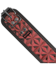 BEGME RED EDITION COLLAR CUERO VEGANO CON FORRO DE NEOPRENO